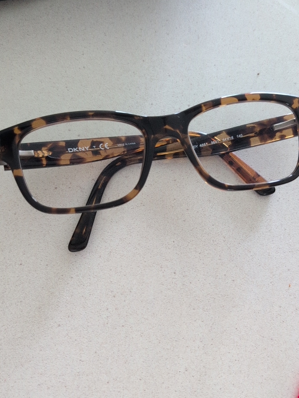 DKNY Tortoise Rectangle Women’s Glasses Frames
